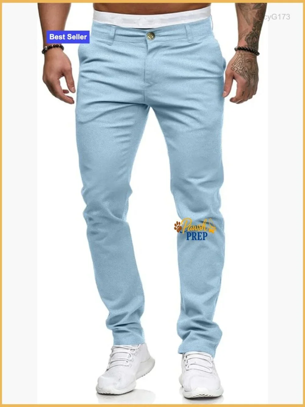 Men's Chinos Slim Fit Stretch Casual Dress Pants Tapered Leg Flat Front Comfort